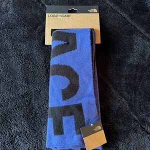 The North Face Bold Blue and Black Scarf